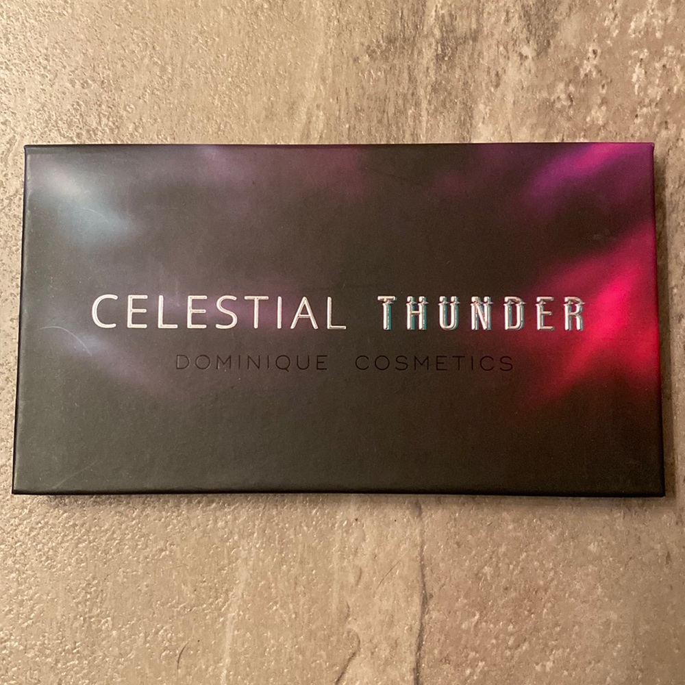 Celestial Thunder Dominique Cosmetics eyeshadow palette - brand new and untouch
